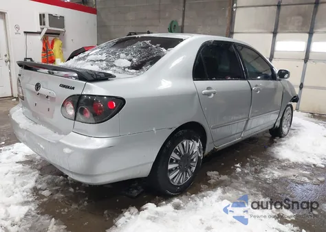 2005 Toyota Corolla Le z USA, uszkodzony, nr VIN 2T1BR32E95C552392